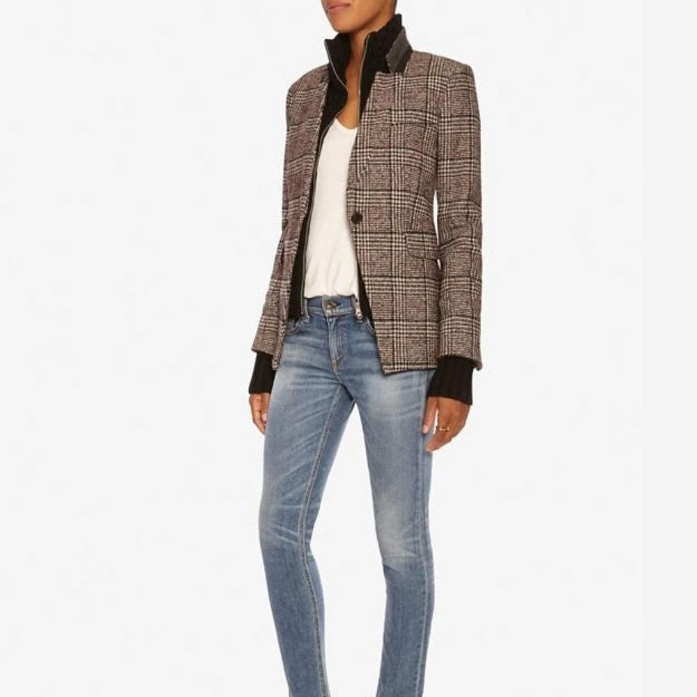 NWT Veronica Beard Up Collar Dickie Jacket sz 8